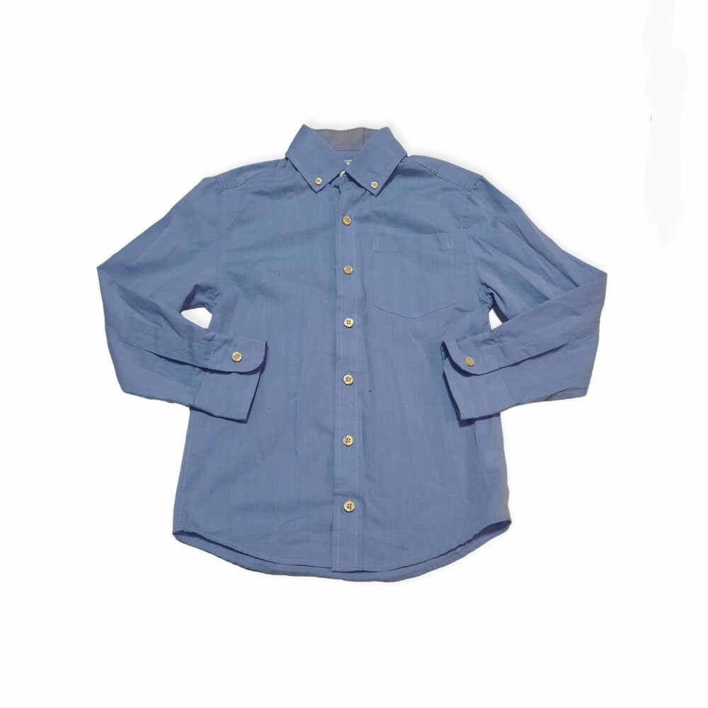 Crown & Ivy Boys Button Down Dress Shirt S